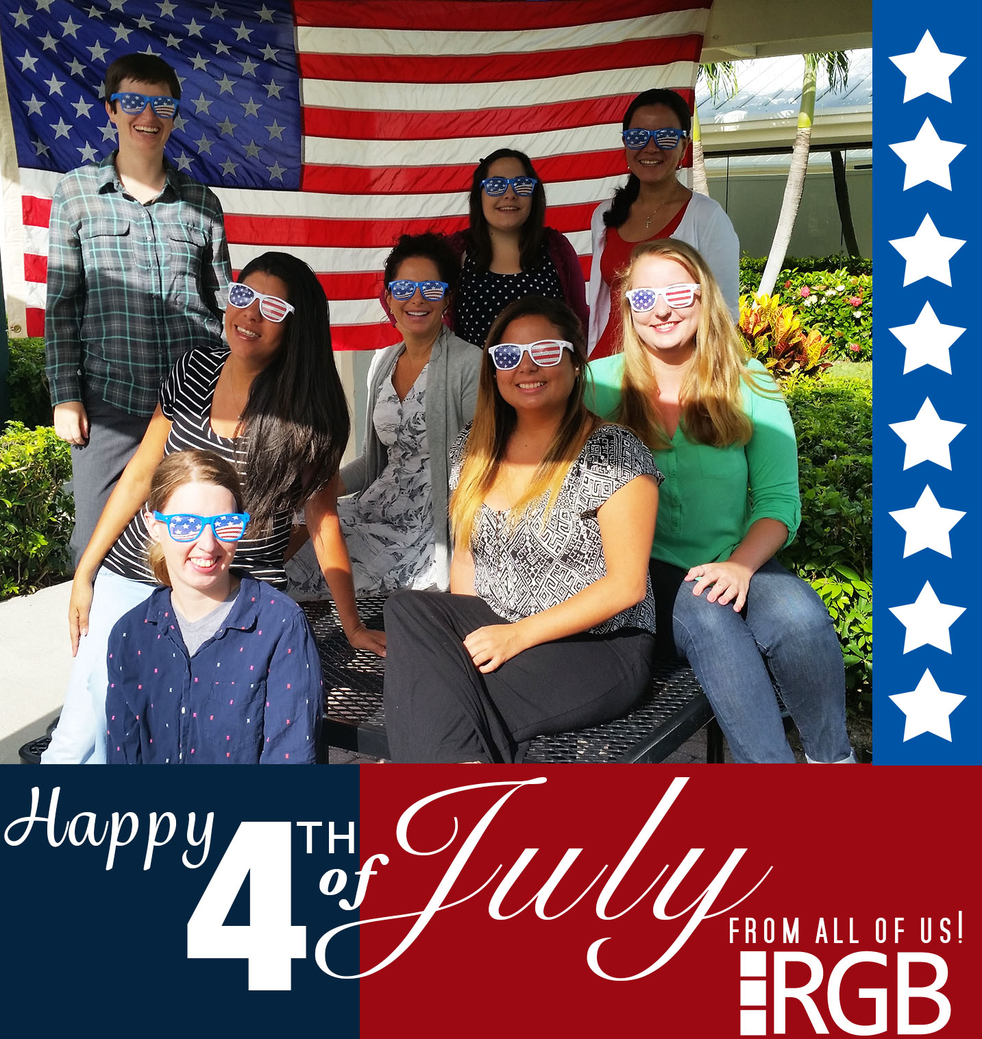 Happy 4th of July from All of Us at RGB Internet Systems