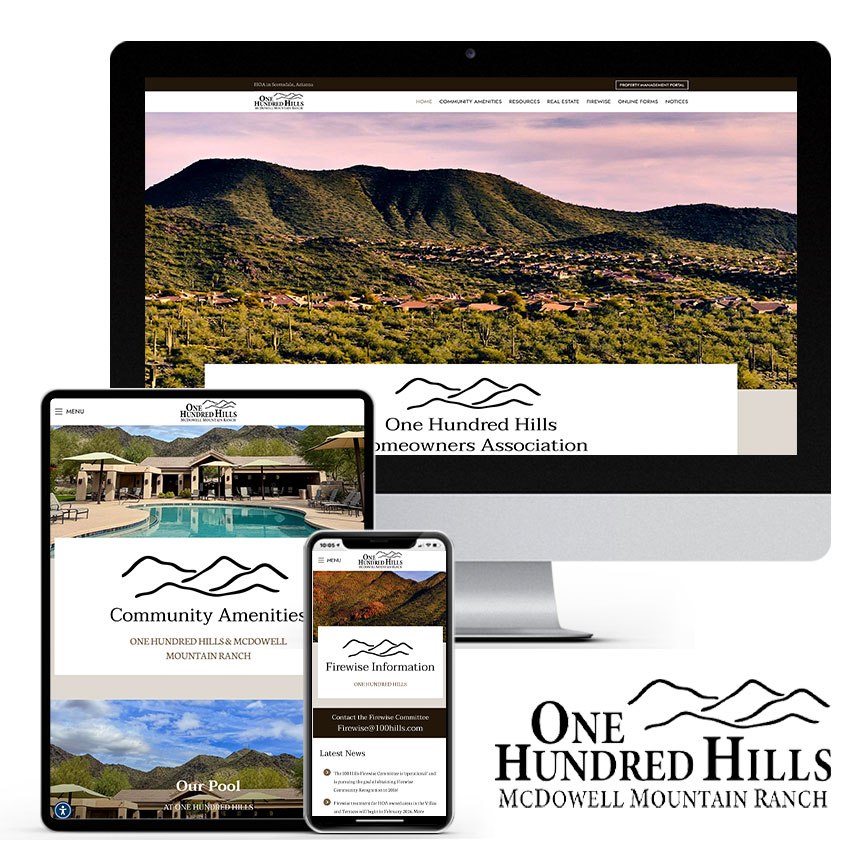 One Hundred Hills Homeowners Association Website | RGB Internet Systems, a Florida Website Design Company