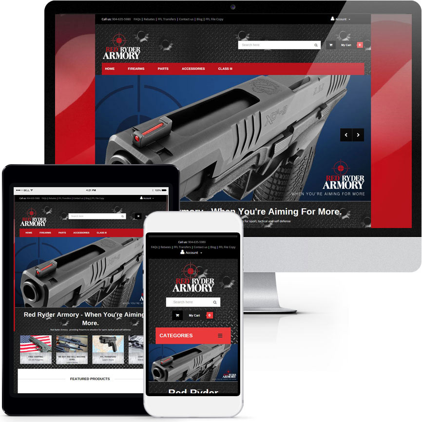 eCommerce Website Design Portfolio S691 | RGB Internet: A Florida Web Design Company