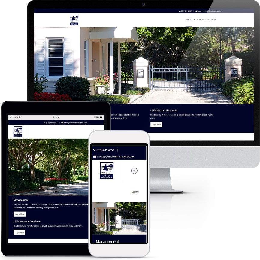 HOA & COA Website Design Portfolio S737 | RGB Internet: A Florida Website Design Company