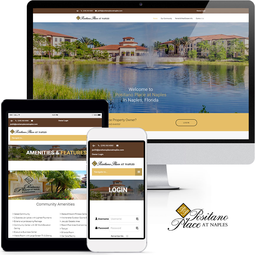 HOA & COA Website Design Portfolio S874 | RGB Internet: A Florida Website Design Company