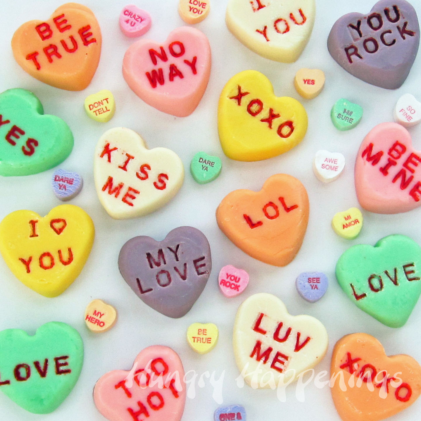 Where Texting Originated: Candy Conversation Hearts