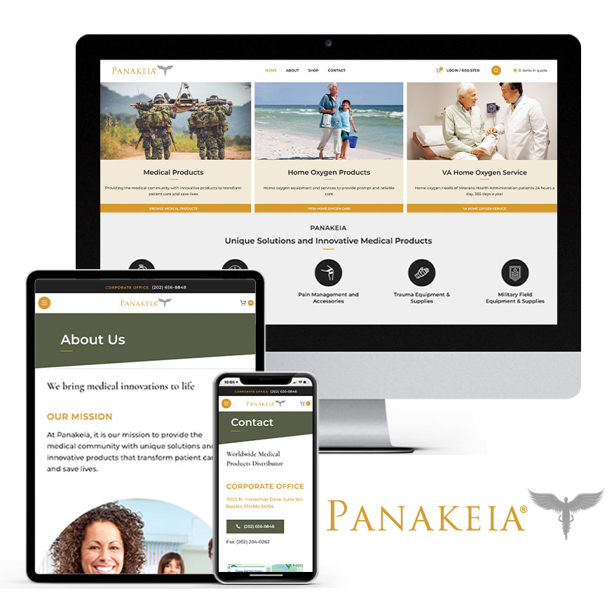 Panakeia, LLC - RGB Web Design Portfolio Feature Image: Panakeia, LLC | RGB Internet Systems